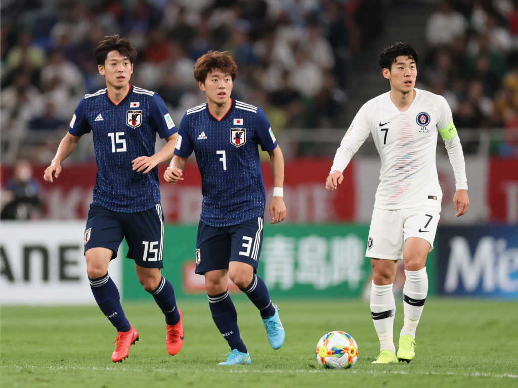 亚洲杯夺冠概率揭晓：日本韩国稳坐前二！